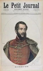 Ritratto di Lajos Kossuth (1802-94) dalla copertina di 